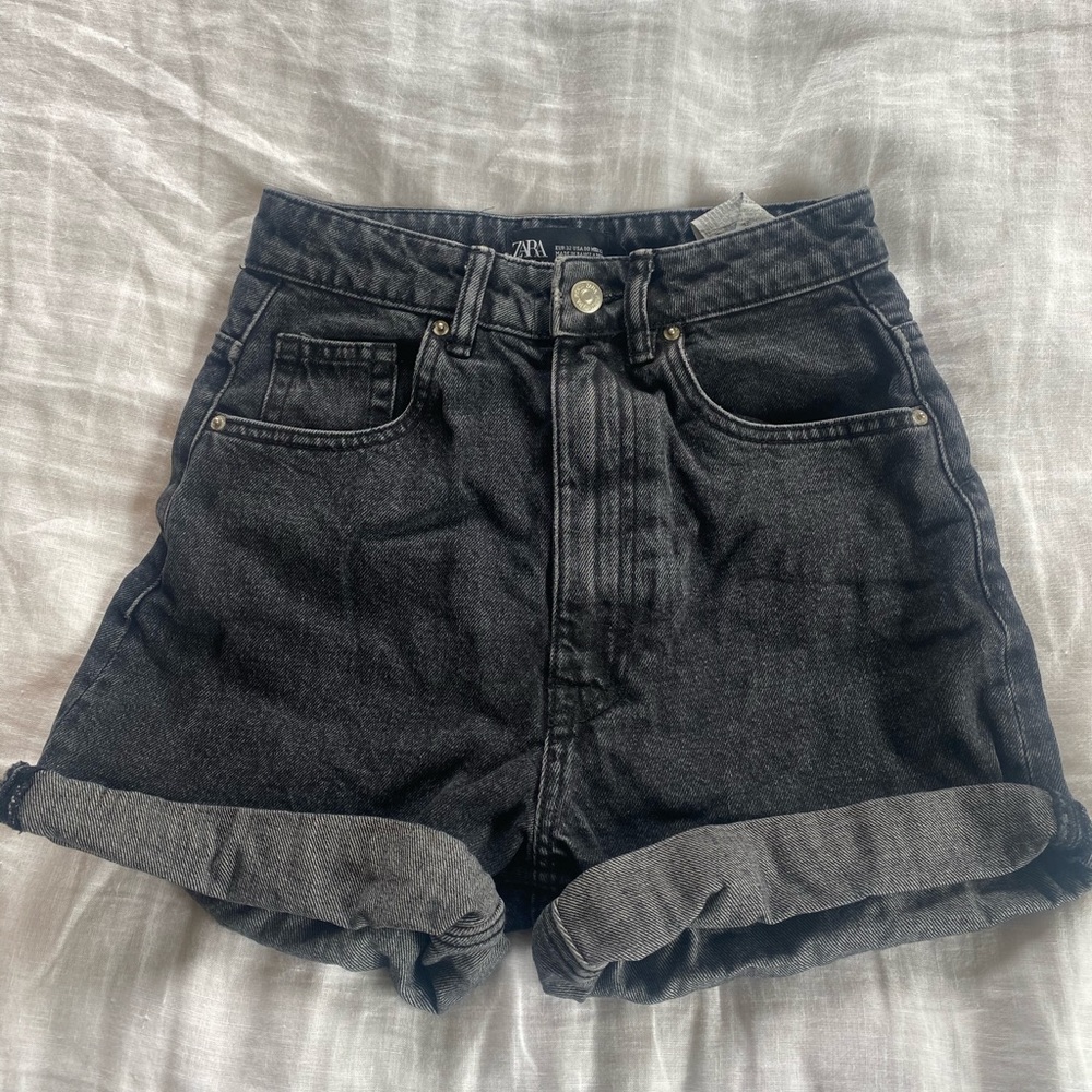 Zara mom fit shorts